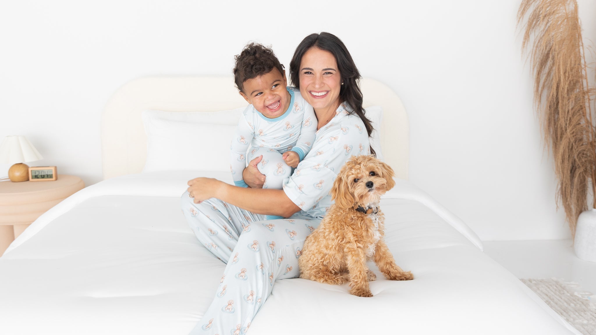 Mommy and me puppy print