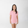 Silly Goose Pink Youth Girls Shorts Set