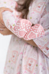 Silly Goose Pink Baby PJs