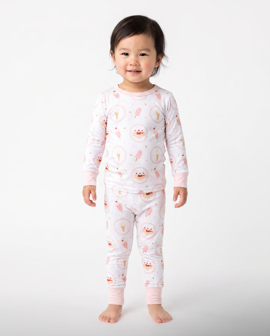 Ice Cream Social Toddler PJs