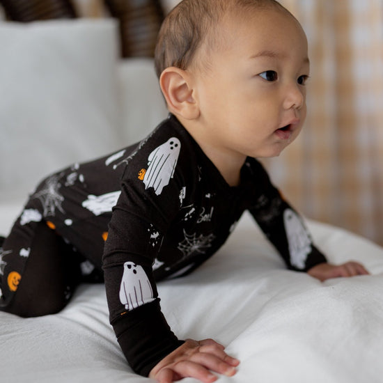 NB & 0 - 3m Boo Crew Romper - Monkeeroos