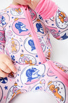 NB Duke University® Christmas Rompers - Pink - Monkeeroos