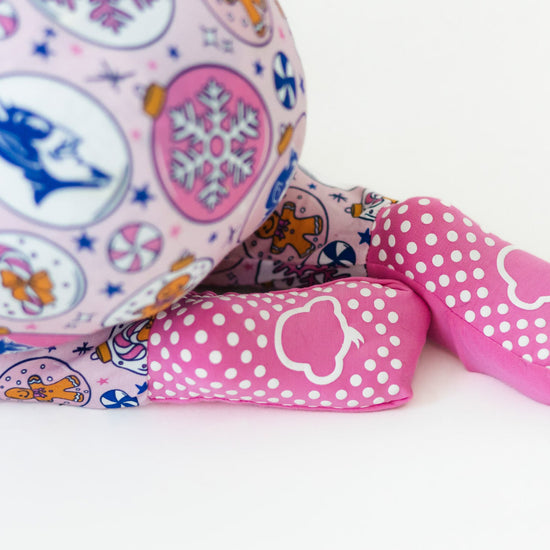 NB Duke University® Christmas Rompers - Pink - Monkeeroos