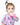 NB Duke University® Christmas Rompers - Pink - Monkeeroos