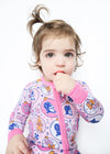 NB Duke University® Christmas Rompers - Pink - Monkeeroos