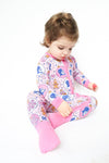 NB Duke University® Christmas Rompers - Pink - Monkeeroos
