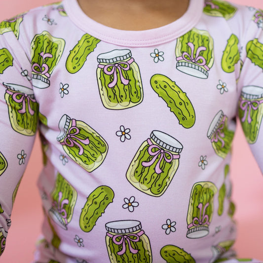 Pickled Pink Long Set - Monkeeroos