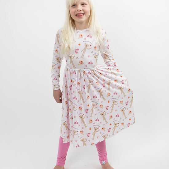 Pink Toddler Leggings - Monkeeroos
