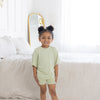 Pistachio Toddler Biker Shorts - Monkeeroos