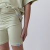 Pistachio Toddler Biker Shorts - Monkeeroos