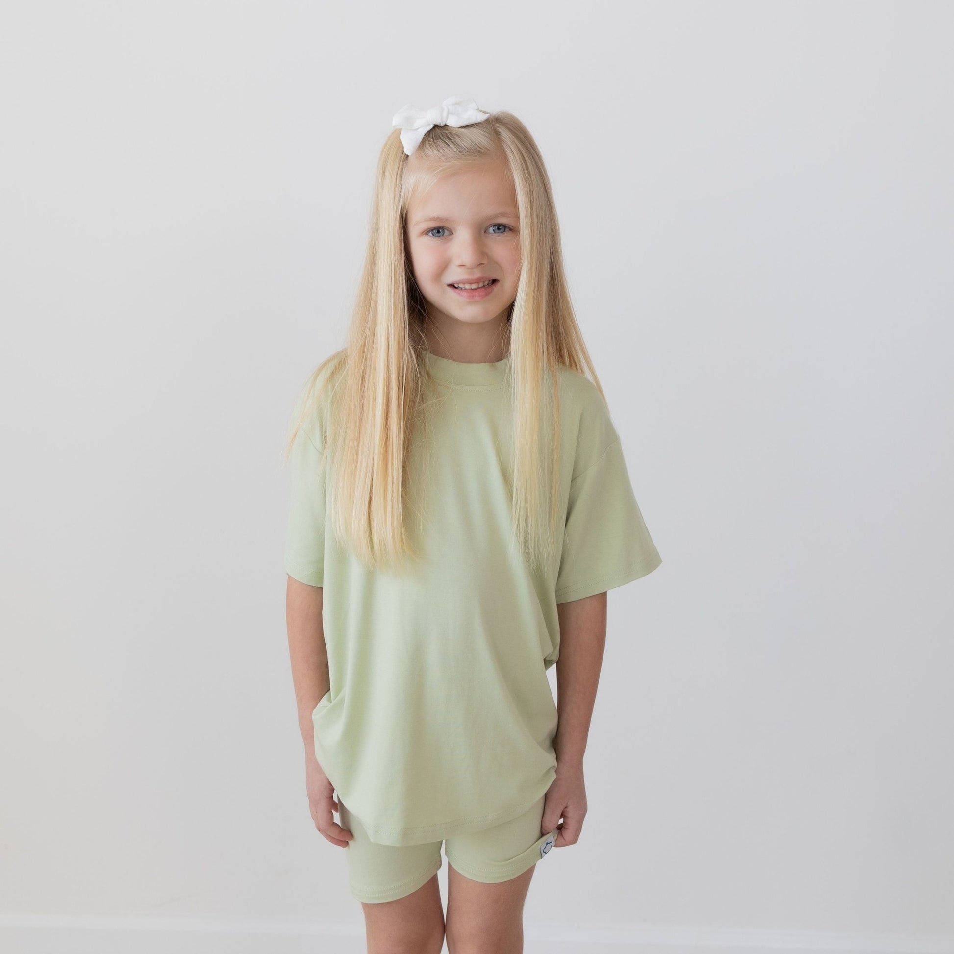 Pistachio Toddler Oversized Short Sleeve T-shirt - Monkeeroos