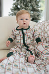 Preemie Vintage Teddy Romper - Monkeeroos