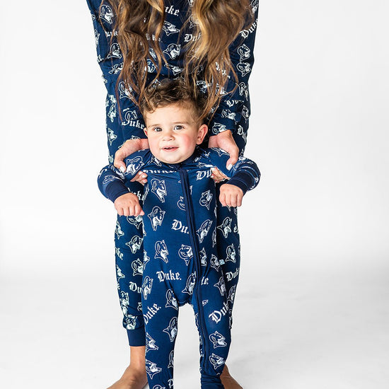 PREORDER Duke University® Navy Gothic Romper - Monkeeroos