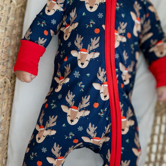 Reindeer Games Romper - Monkeeroos