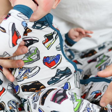 Sneakerheads Romper - Monkeeroos
