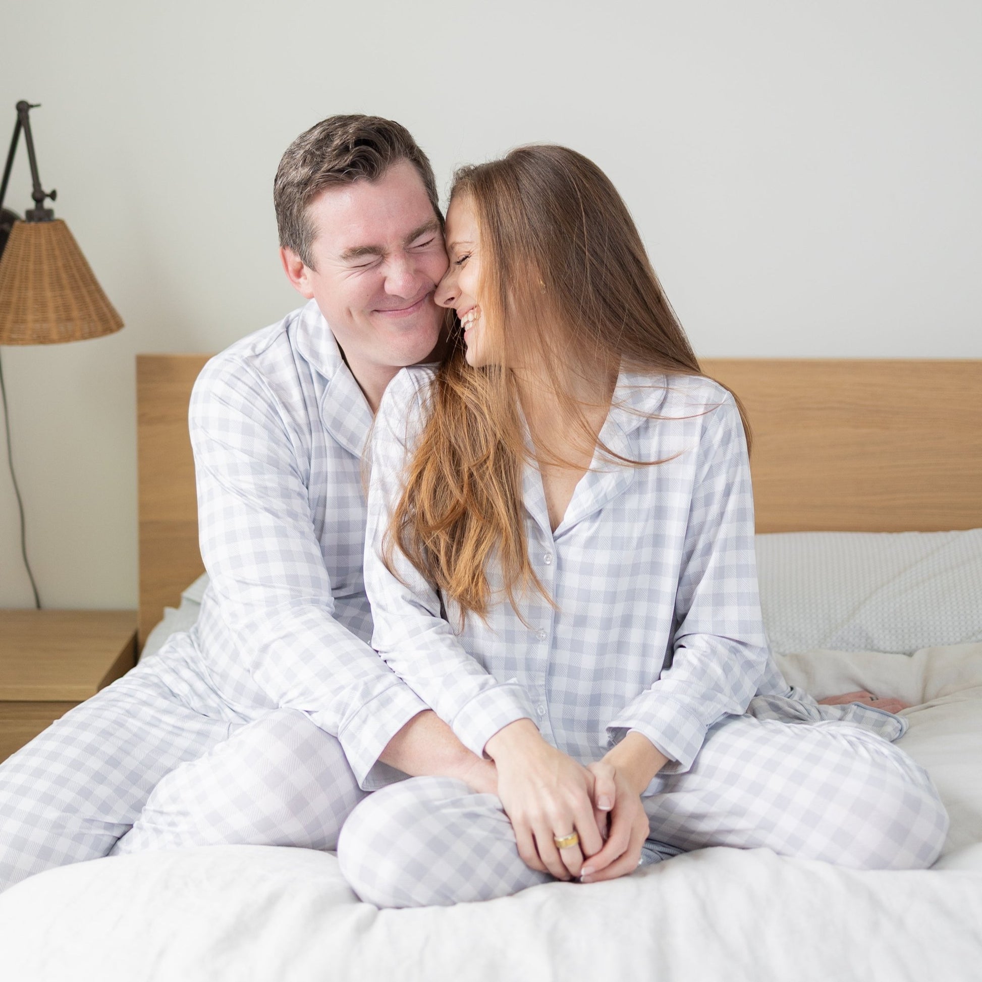 Sullivan's Gingham Adult Unisex Button Down Set - Monkeeroos