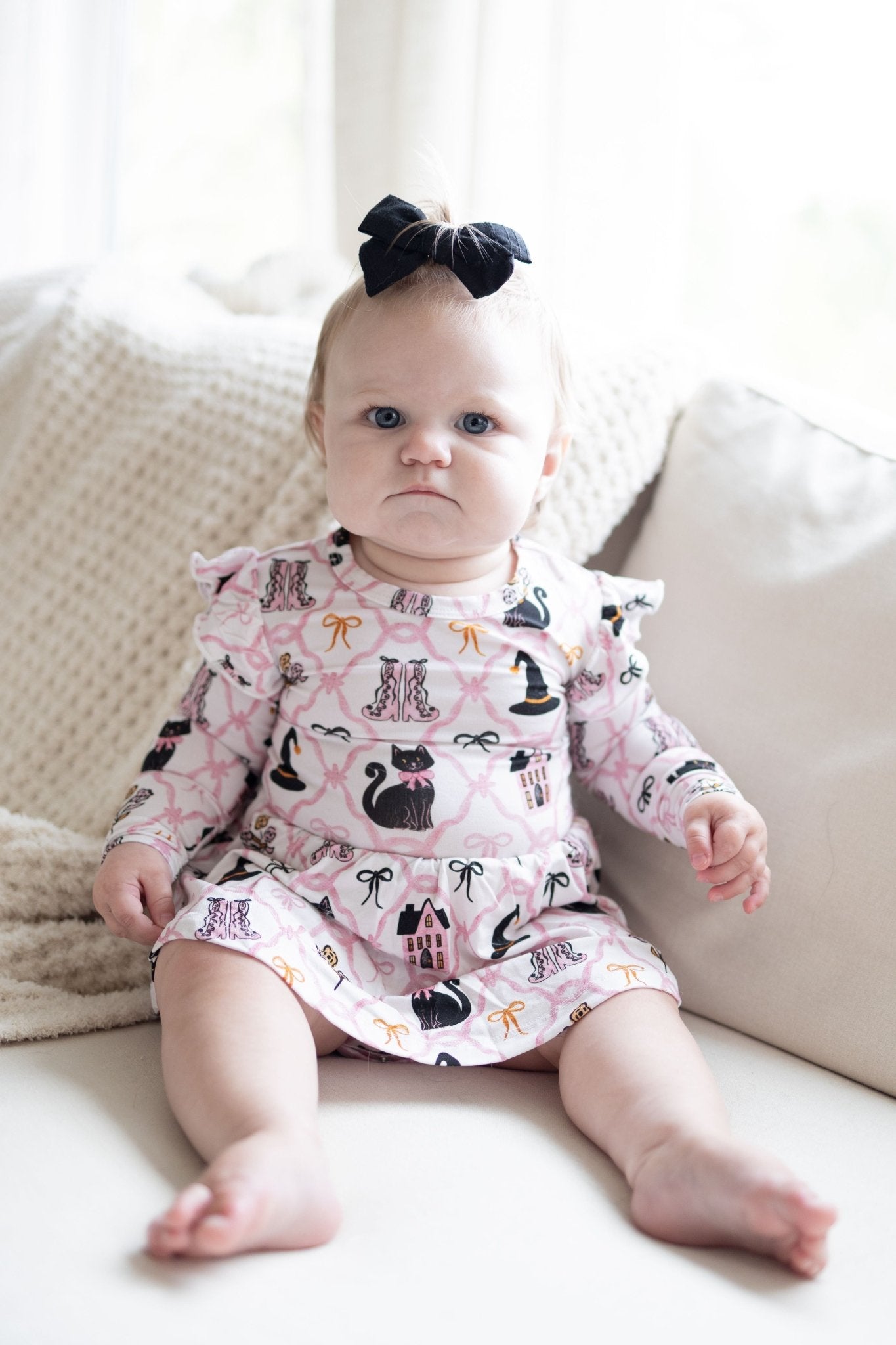 Sweet Salem Bodysuit Twirl Dress - Monkeeroos