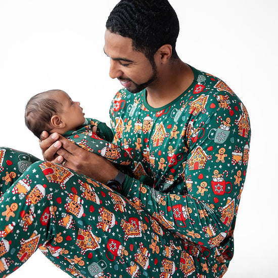Unisex Jolly Gingerbread Long Sleeve Shirt - Monkeeroos
