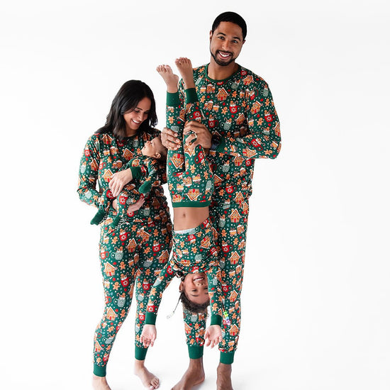 Unisex Jolly Gingerbread Long Sleeve Shirt - Monkeeroos