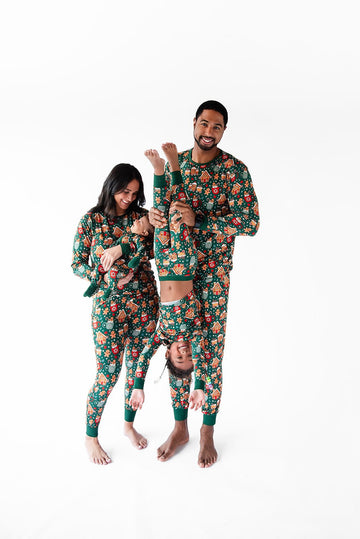 Unisex Jolly Gingerbread Long Sleeve Shirt - Monkeeroos
