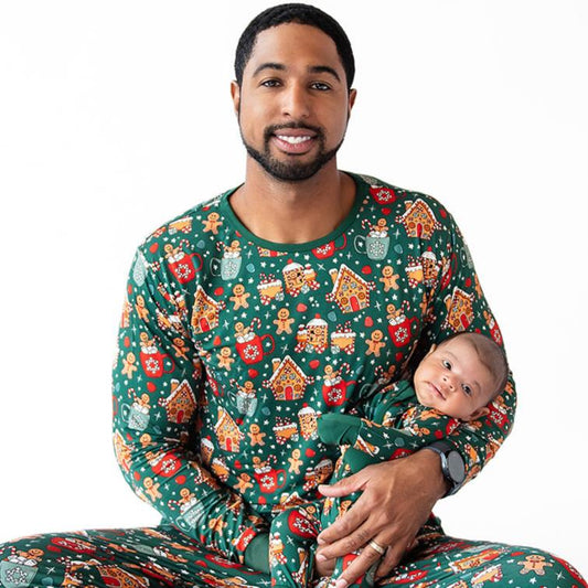 Unisex Jolly Gingerbread Long Sleeve Shirt - Monkeeroos