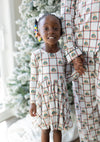 Vintage Teddy Twirl Dress - Monkeeroos