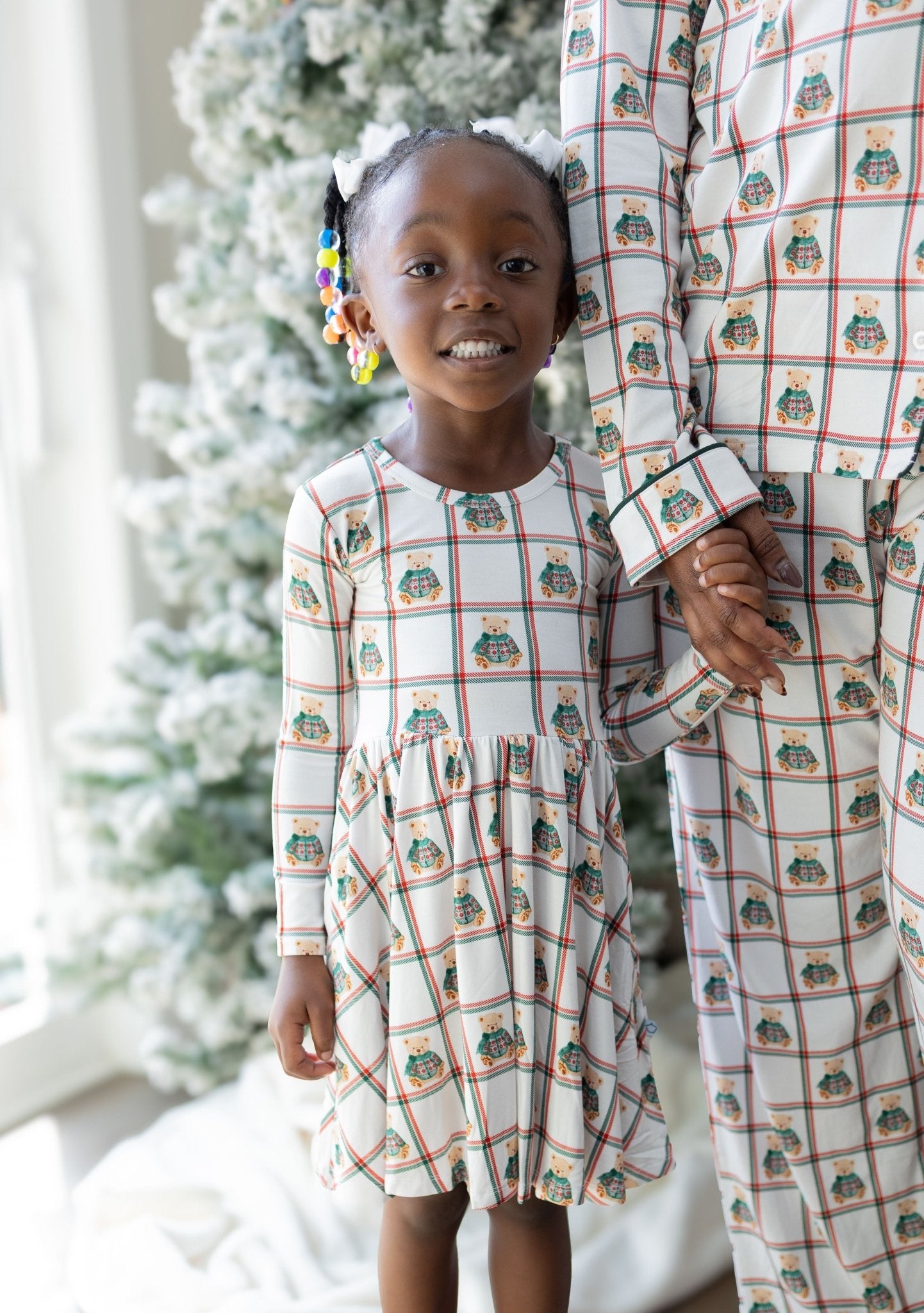Vintage Teddy Twirl Dress - Monkeeroos