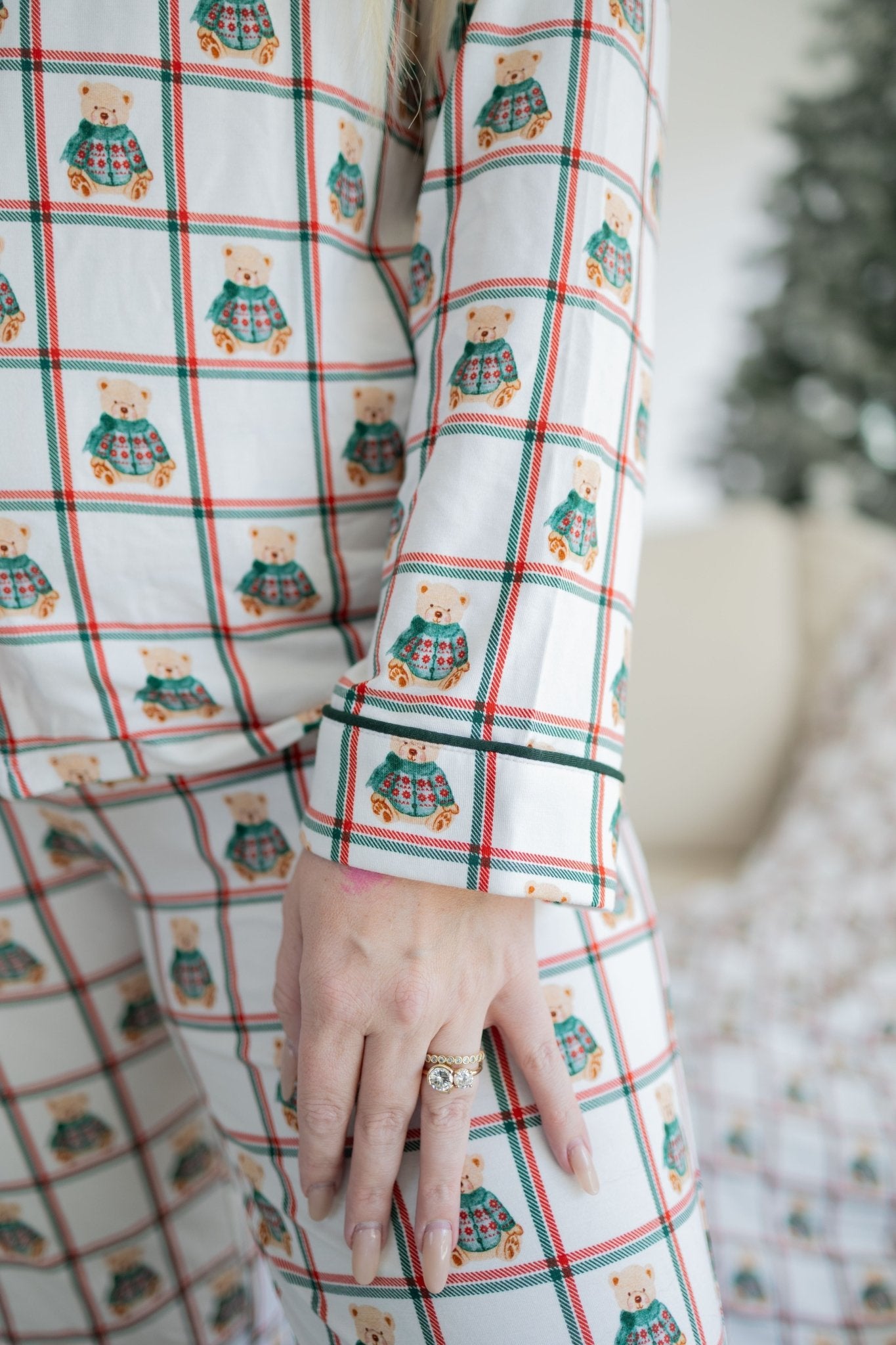 Vintage Teddy Unisex Adult Button Down Set - Monkeeroos