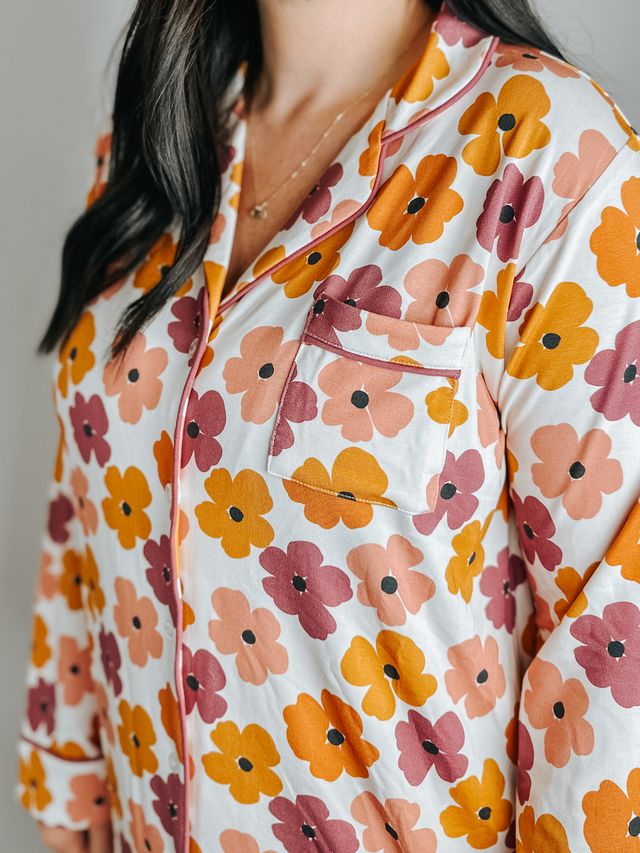 XL Blossom Women's Button Up Dress - Monkeeroos