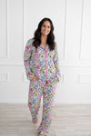 XS Sugar On Me Women's Button Down Set - Monkeeroos