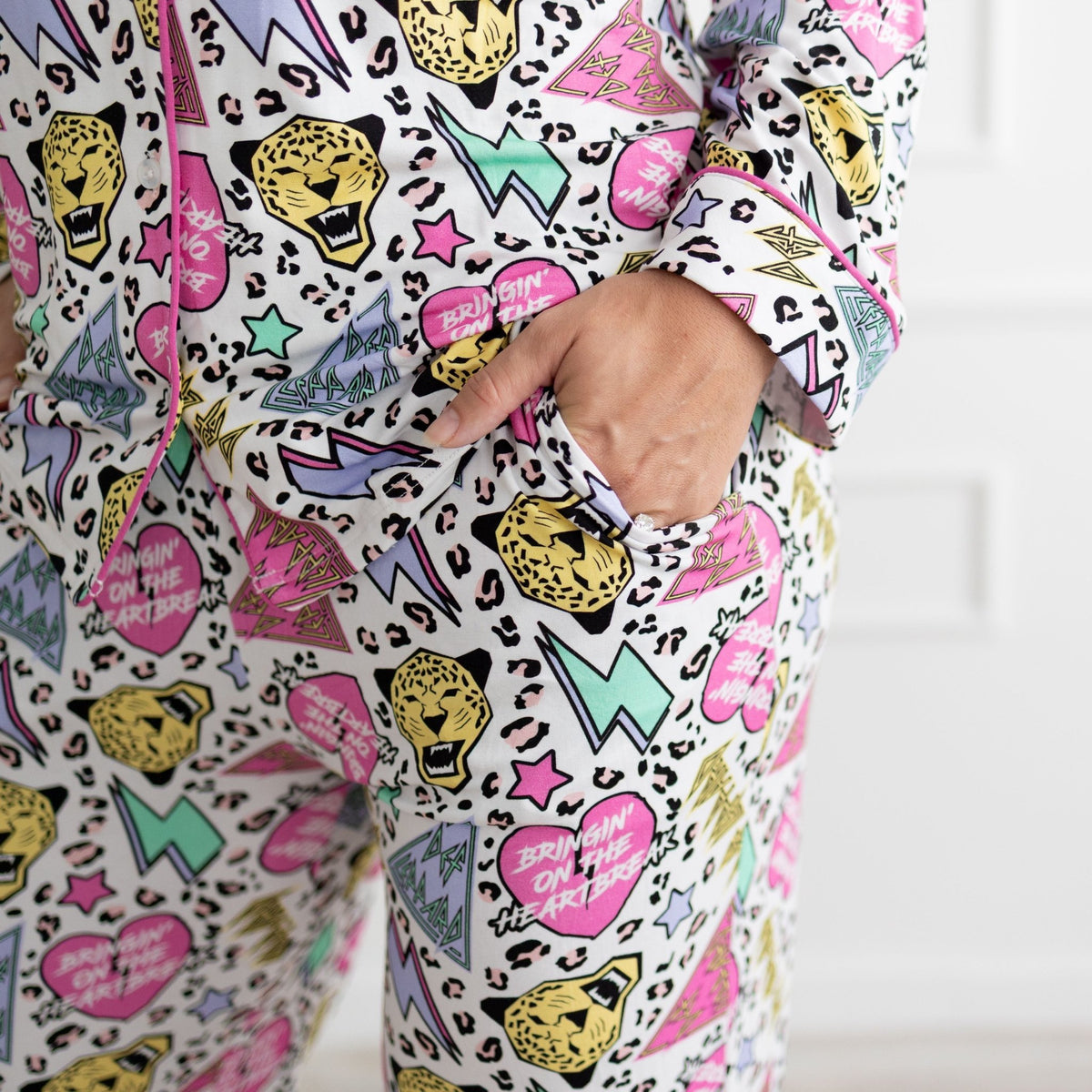 XS Sugar On Me Women's Button Down Set - Monkeeroos